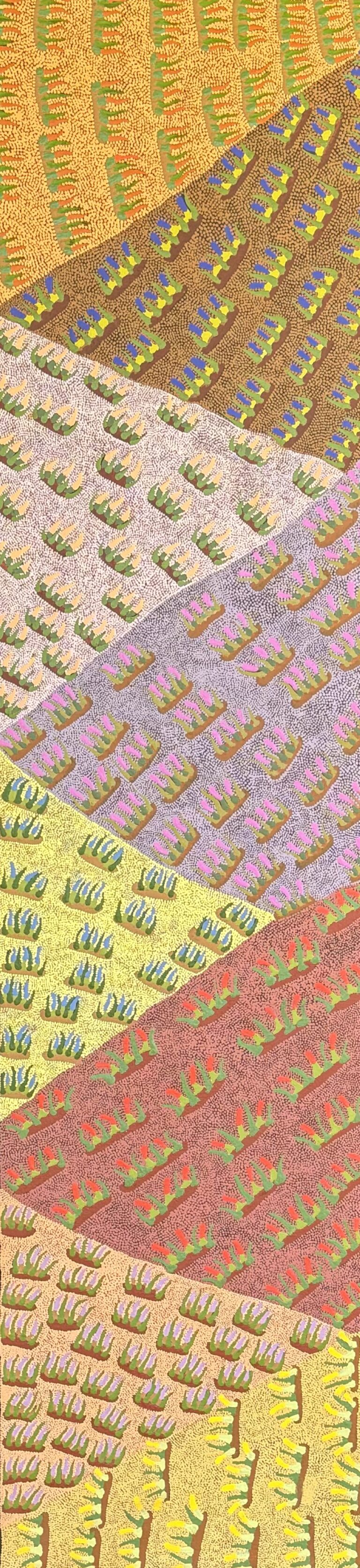 Bush Flowers - Theresa Ngwarraye Morton - Painting - Theresa Ngwarraye Morton