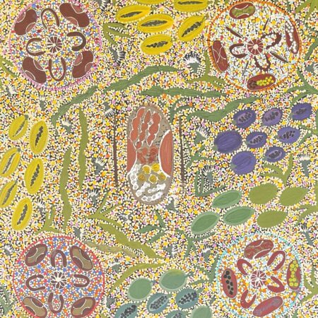 Summer Bush Tucker - Painting - Daylene Kemarre Woodman