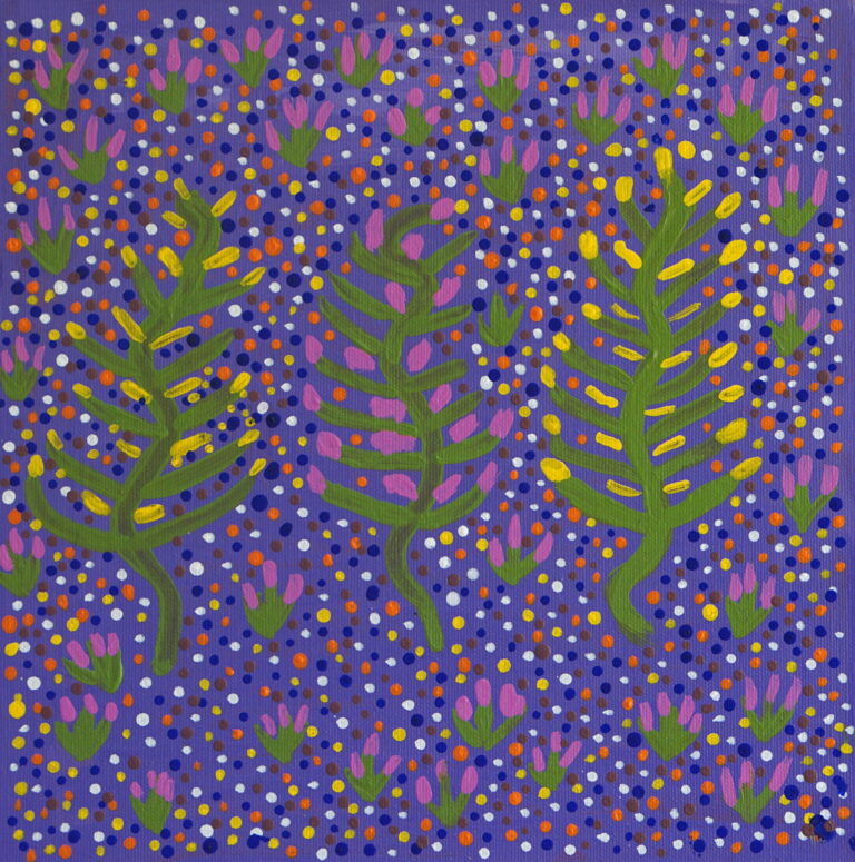 Bush Flowers - Painting - Eileen Pula Luck