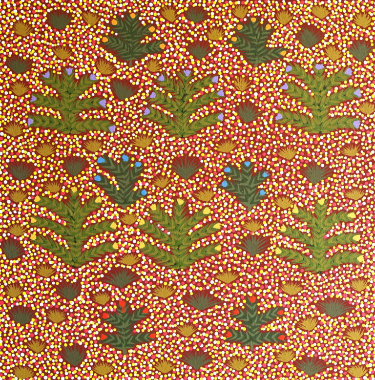 Bush Medicine Plants - Painting - Louise Pula Luck