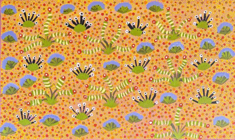 Bushflowers - Lotoya Petrick - Painting - Lotoya  Petrick