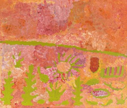 Bush Tucker - Maisie Petyarre Bundey;- - Painting - Maisie Petyarre Bundey