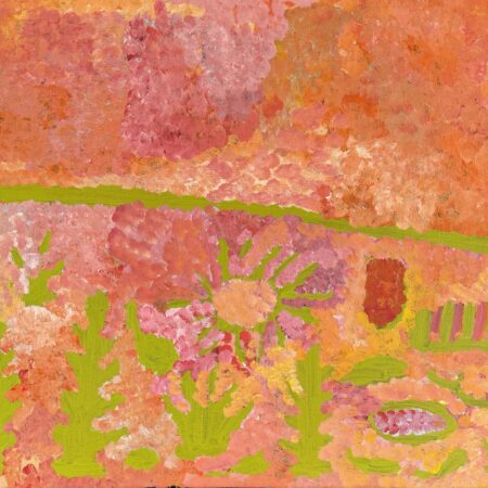 Bush Tucker - Maisie Petyarre Bundey;- - Painting - Maisie Petyarre Bundey