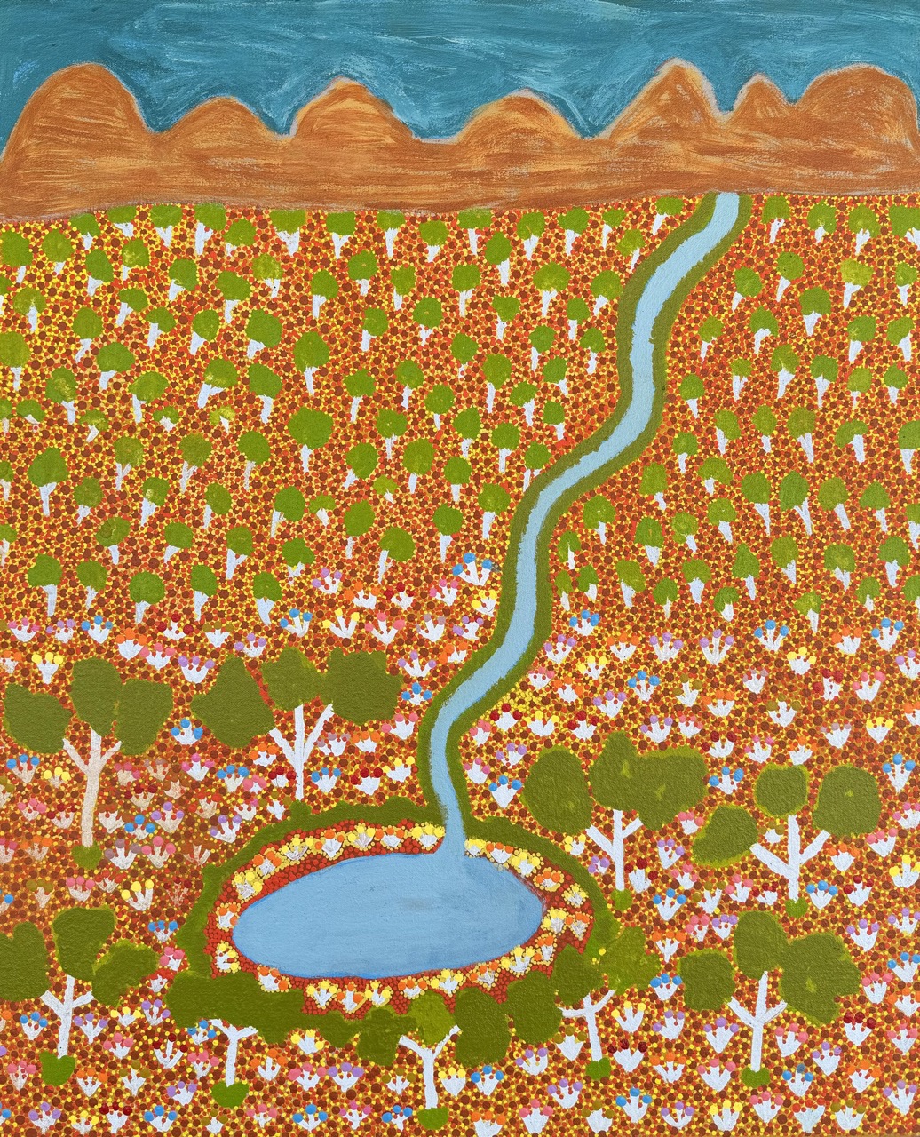 View Of Country - Painting - Susan Philomac