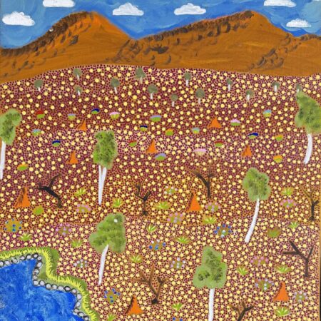 View Of Country - Painting - Teleisha Ross