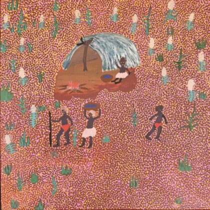 View Of Country - Painting - Topsy Pula Jones