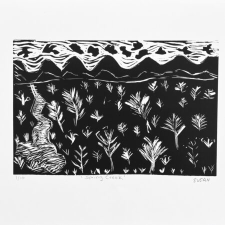Susan Ngwarraye Philomac - Spring Creek - Print - Susan  Ngwarrarye Philomac