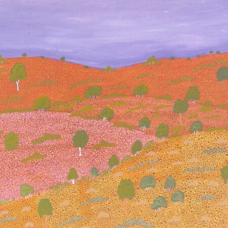 Alec Pula Lewis - View of Country - Painting - Alec  Pula Lewis