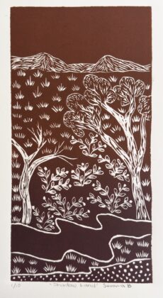 Sevania Kemarre Bonney - Great Grandmothers Country - Print - Sevania Kemarre Bonney