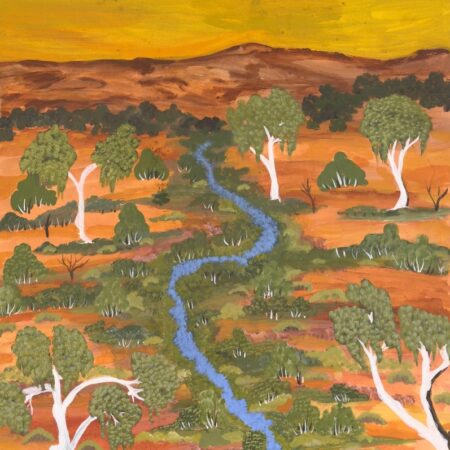 Elizabeth Ngwarraye Bonney - My Grandmothers Country - Painting - Elizabeth Ngwarraye  Bonney