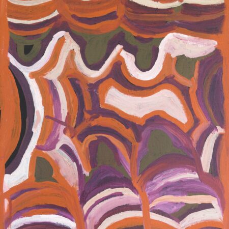 Maisie Petyarre Bundey - Anhelengkw (Emu) Dreaming - Painting - Maisie Petyarre  Bundey