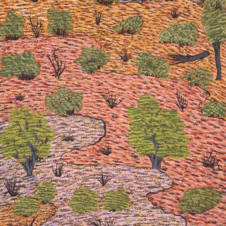 Yvonne Ngwarraye Bonney - My Hunting Country - Painting - Yvonne Ngwarraye  Bonney