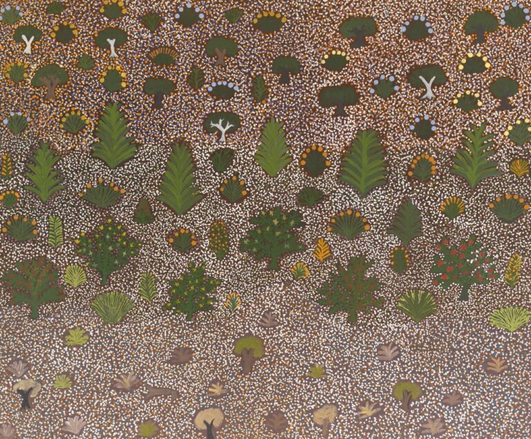 Summer Bush Tucker - Painting - Karen Kemarre Lewis