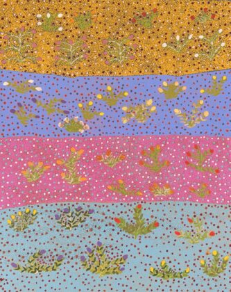 Jessie Pula Luck - My Bush Medicine Plants - Painting - Jessie Pula Luck