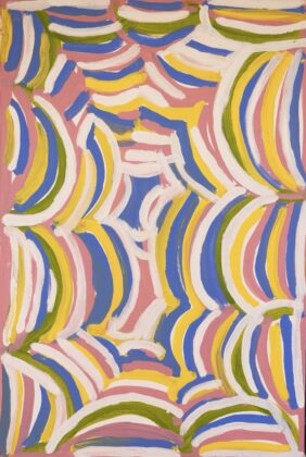 Maisie Petyarre Bundey - Anhelengkw (Emu) Dreaming - Painting - Maisie Petyarre  Bundey