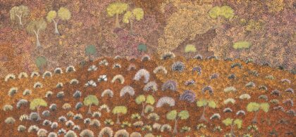 Colleen Ngwarraye Morton - Hunting - Painting - Colleen Ngwarraye Morton
