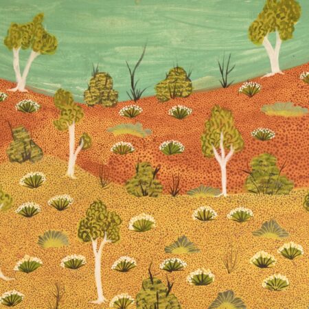 Alec Pula Lewis - View of Country - Painting - Alec  Pula Lewis