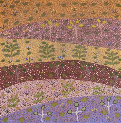 Beverly Pula Luck - My Mother's Country - Painting - Beverly Pula Luck