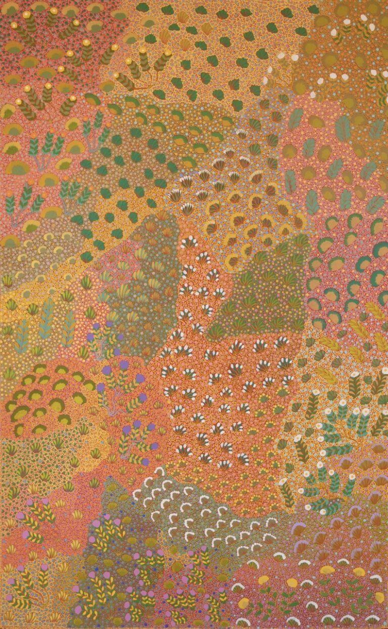 Kindy Kemarre Ross - Irrultja is My Country - Painting - Kindy Kemarre Ross