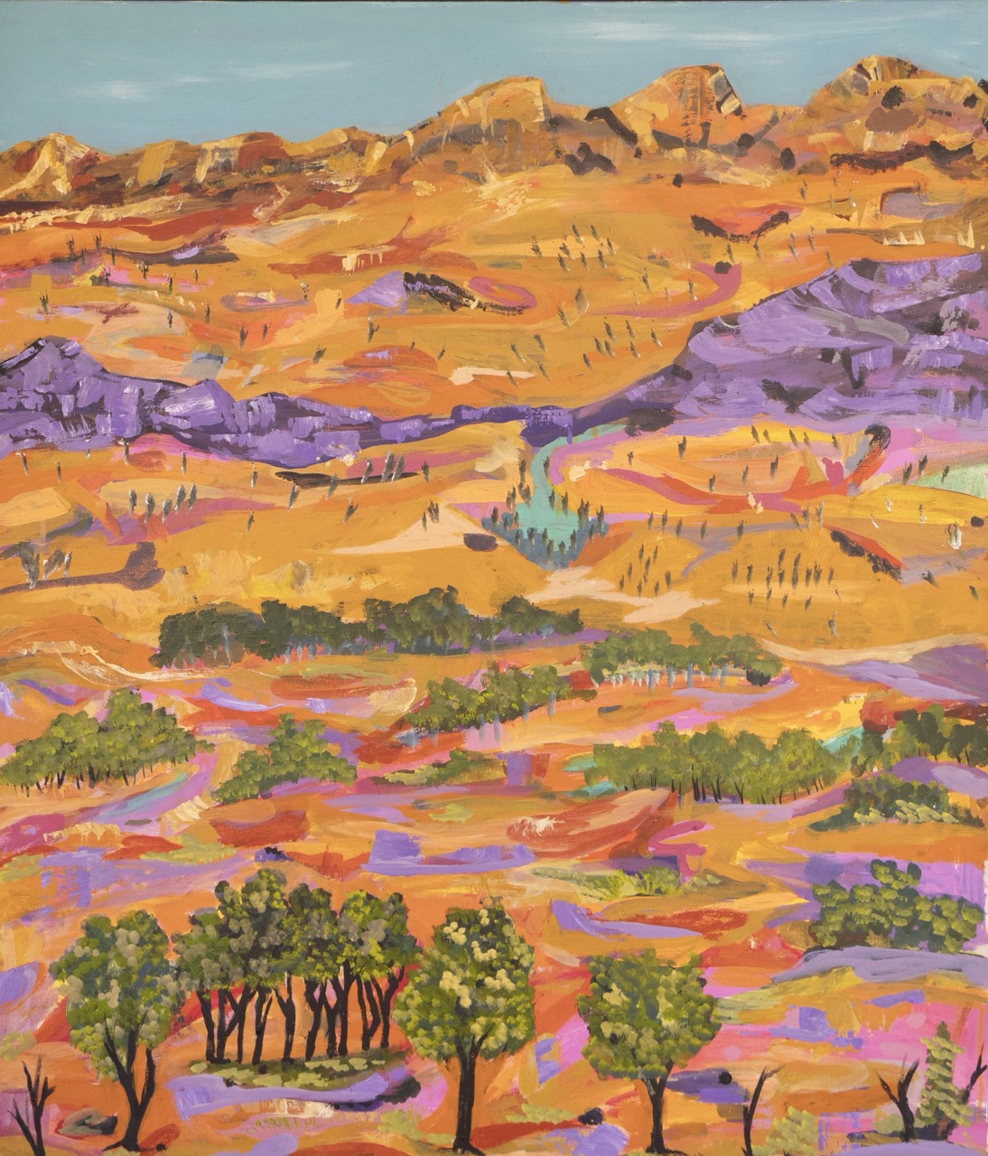 Elizabeth Ngwarraye Bonney - My Grandmothers Country - Painting - Elizabeth Ngwarraye  Bonney