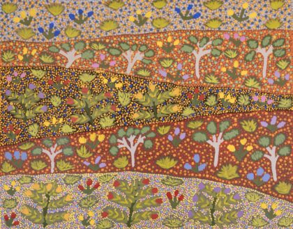 Beverly Pula Luck - My Mother's Country - Painting - Beverly Pula Luck