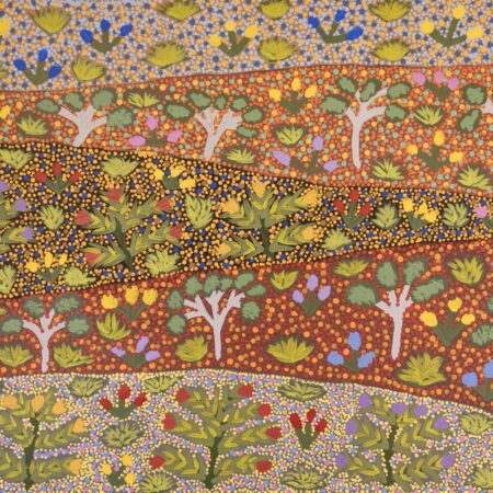 Beverly Pula Luck - My Mother's Country - Painting - Beverly Pula Luck