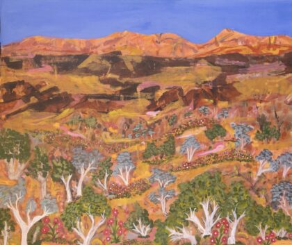 My Grandmothers Country - Elizabeth Ngwarra Bonney - Painting - Elizabeth Ngwarraye  Bonney