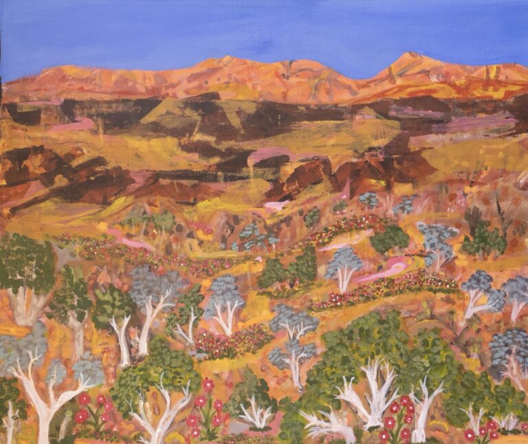 My Grandmothers Country - Elizabeth Ngwarra Bonney - Painting - Elizabeth Ngwarraye  Bonney