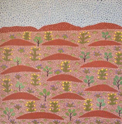 Robina Pitjara Jones - My Country - Painting - Robina Pitjara Jones