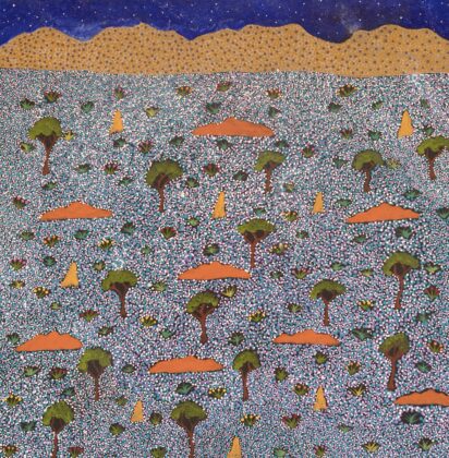 View Of Country - Painting - Teleisha Pula Ross