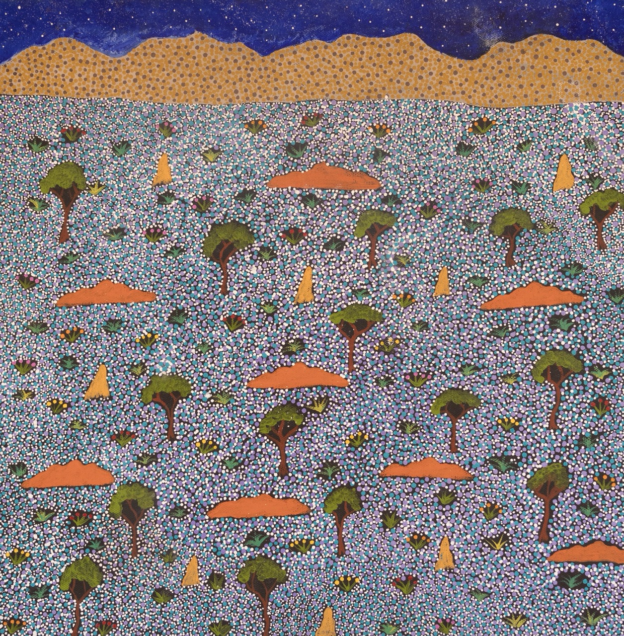 View Of Country - Painting - Teleisha Pula Ross