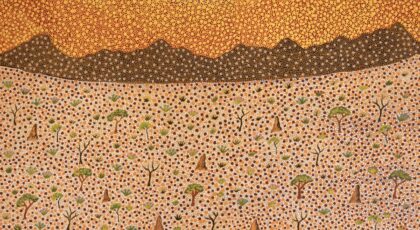 View Of Country - Painting - Teleisha Pula Ross