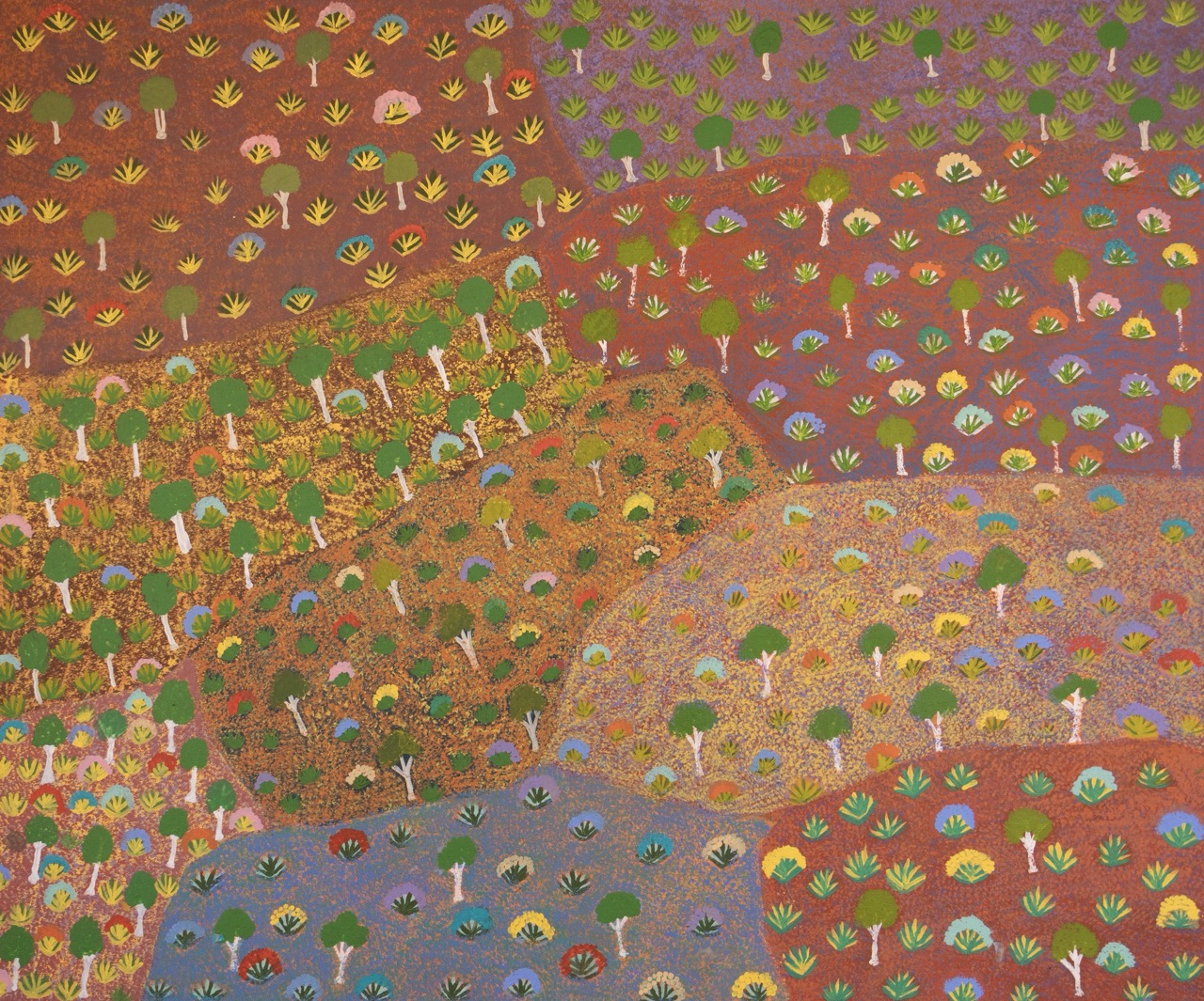 Rita Pitjara Beasley - My Father's Country - Painting - Rita Pitjara Beasley