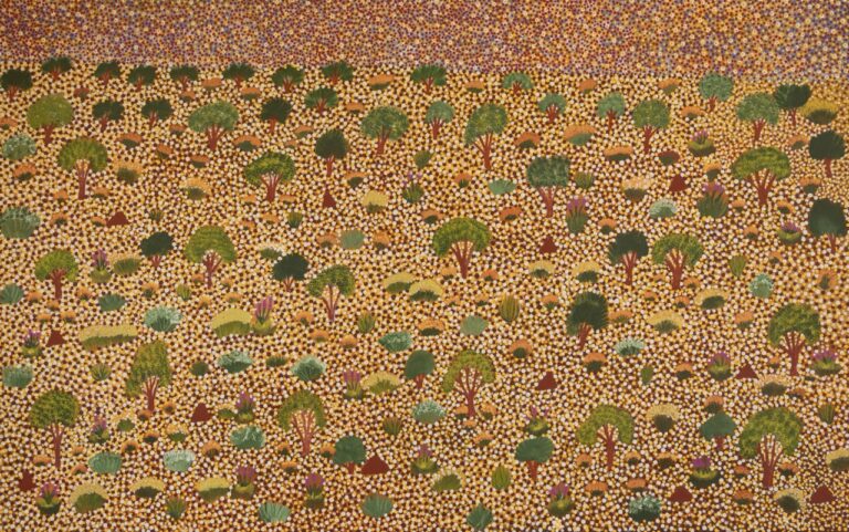 Leanne Pula Teece - Anterrengeny - My Father's Country - Painting - Leanne Pula Teece