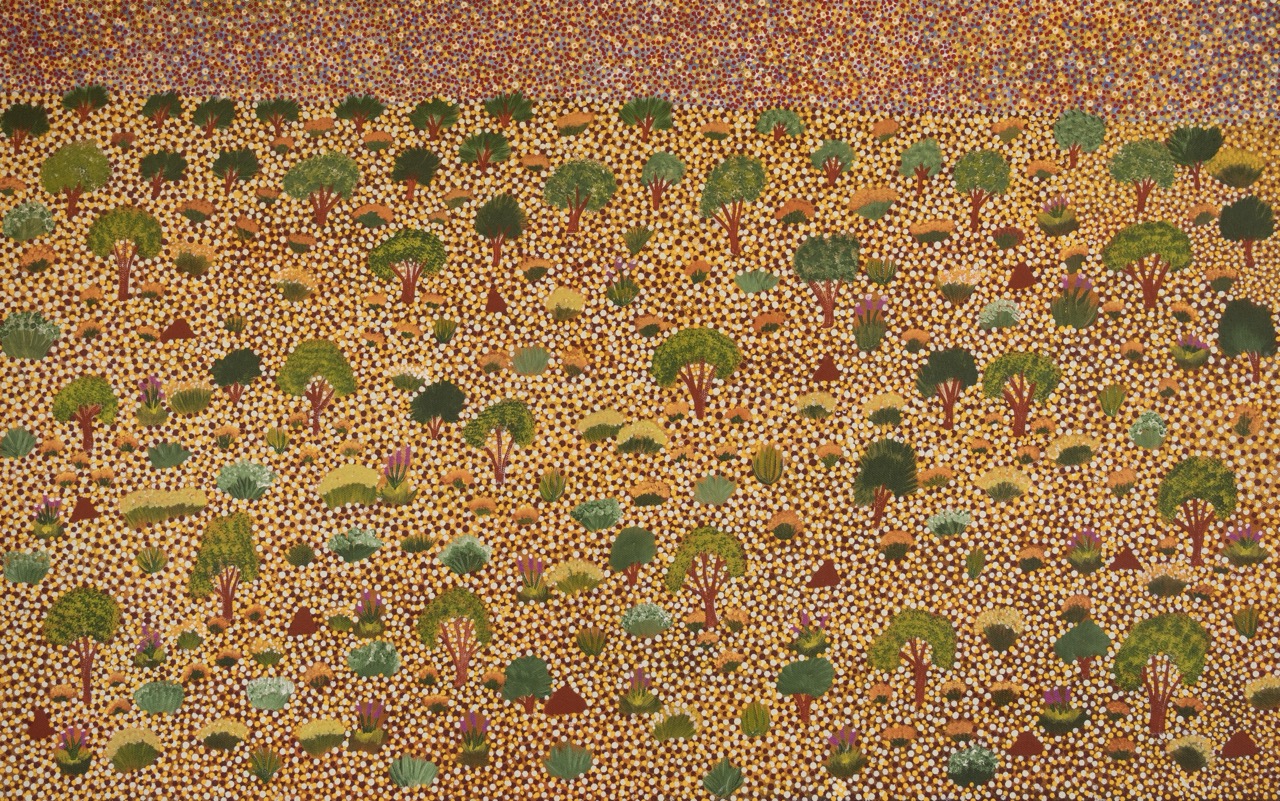 Leanne Pula Teece - Anterrengeny - My Father's Country - Painting - Leanne Pula Teece