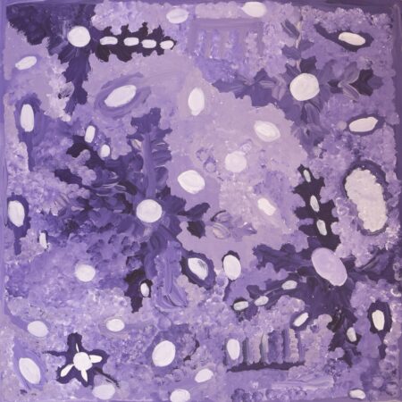 Maisie Petyarre Bundey - Bush Tucker - Painting - Maisie Petyarre  Bundey