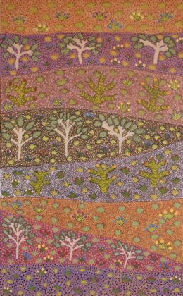 Beverly Pula Luck - My Mother's Country - Painting - Beverly Pula Luck
