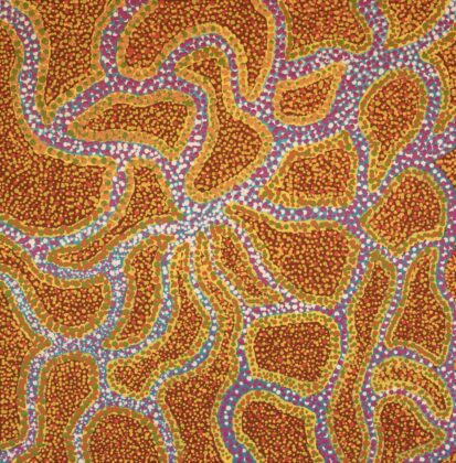 Rosie Ngwarraye Holmes - Desert View - Painting - Rosie Ngwarraye Holmes