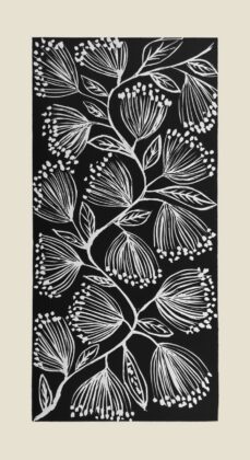 Selina Pula Teece - Arrweneng (Passion Flower) - Print - Selina Pula Teece