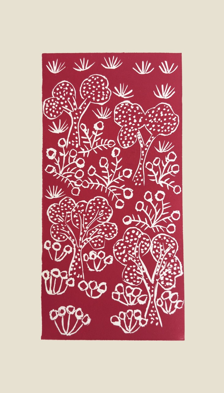 Alana Ngwarraye Holmes - Wild Flowers - Print - Alana  Ngwarraye Holmes