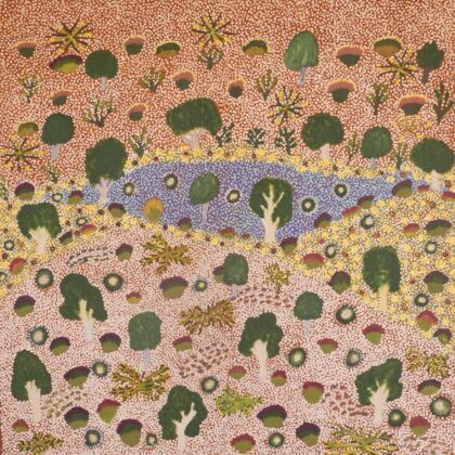 Leanne Teece - Anterrengeny - My Father's Country - Painting - Leanne Pula Teece