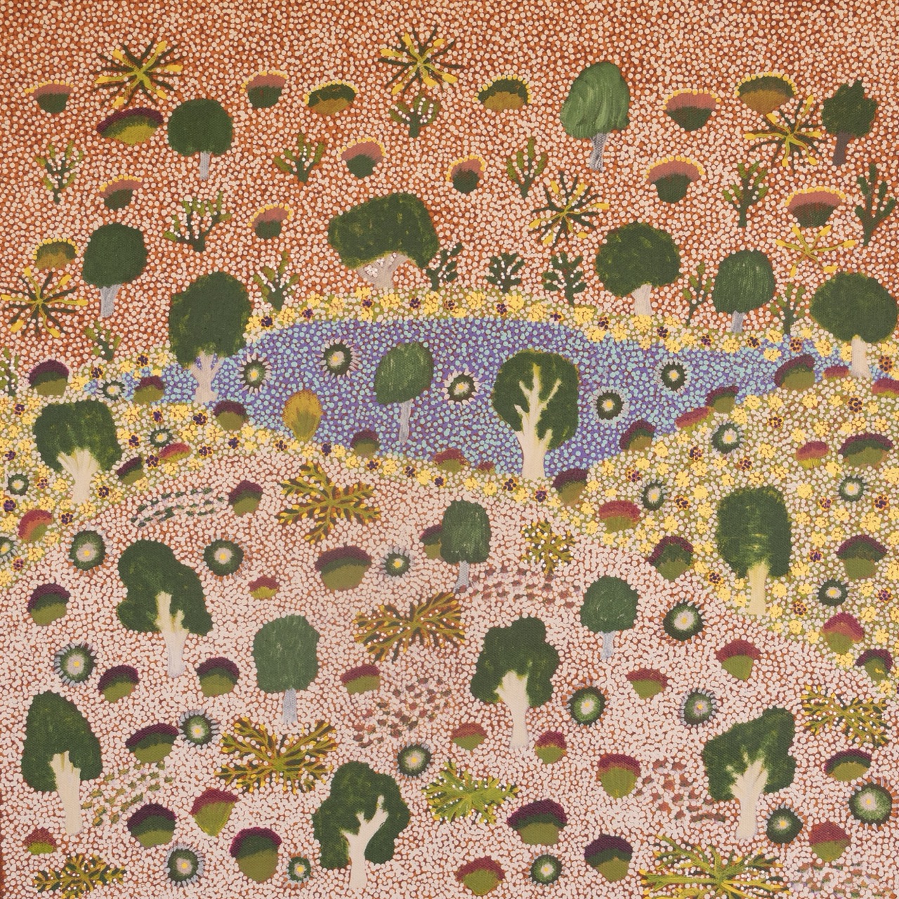 Leanne Teece - Anterrengeny - My Father's Country - Painting - Leanne Pula Teece