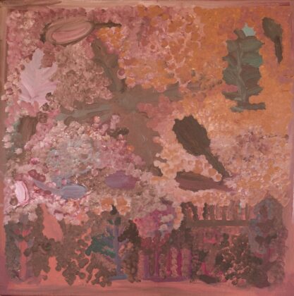 Maisie Petyarre Bundey - Bush Tucker - Painting - Maisie Petyarre  Bundey