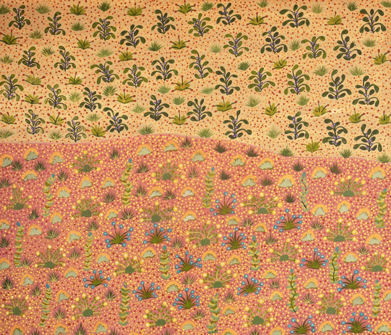 Latoya Ngwarraye Petrick - Bushflowers - Painting - Latoya  Ngwarraye Petrick
