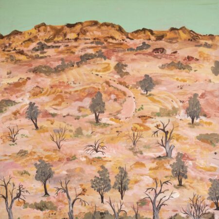 Elizabeth Ngwarraye Bonney - My Homeland Tijamburra - Painting - Elizabeth Ngwarraye  Bonney