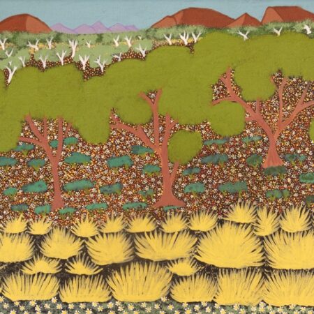 Wilma Ngala Ross - My View Of Country - Painting - Wilma Ngala Ross