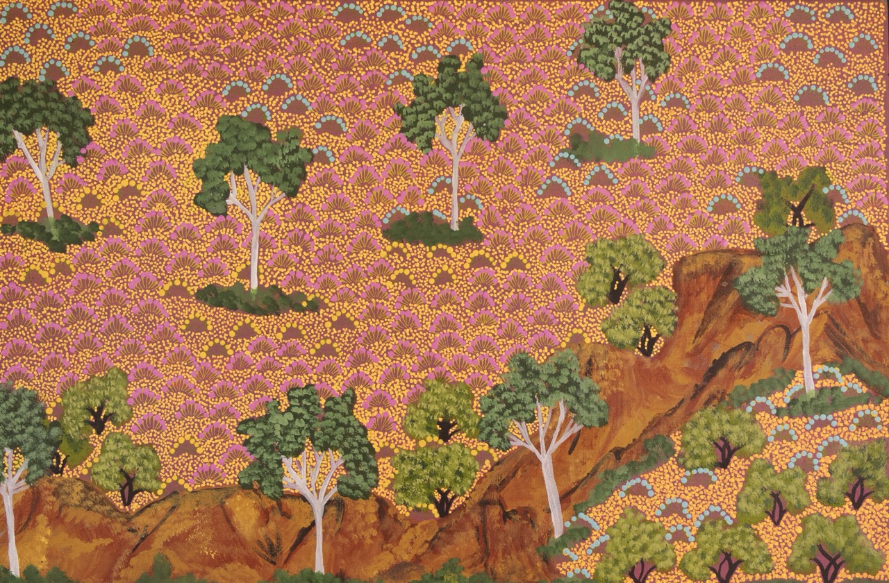 Sevania Kemarre Bonney - Great Grandmothers Country - Painting - Sevania Kemarre Bonney