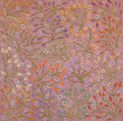 Edie Kemarre Holmes - Arratherrk (Bush Flower) - Painting - Edie Kemarre Holmes