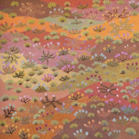 Kathleen Nanima Rambler - My Fathers Country - Painting - Kathleen Nanima Rambler