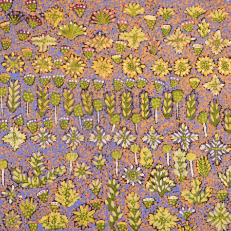 Andonica Kemarre Teece - Bush Flowers - Painting - Andonica Kemarre Teece